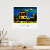 Poster Baie de San Francisco (Cuisine)