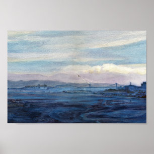 Poster Baie de San Francisco, Blue Angels 1984