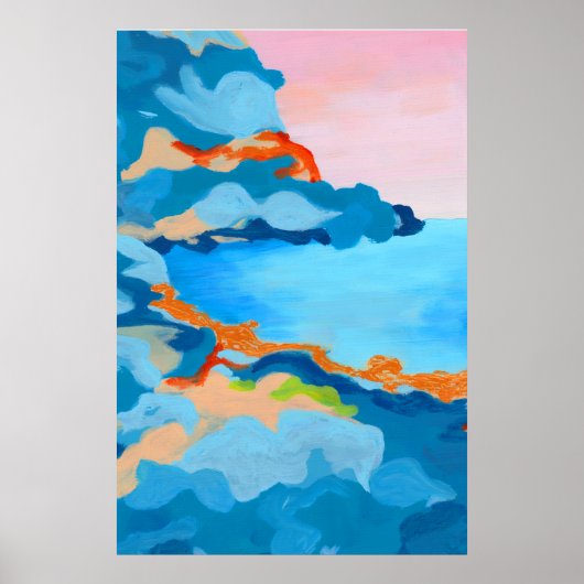 Poster Baie de Tassie - Paysage côtier de Tasmanie (Devant)