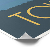 Poster Baie de Tokyo la nuit (Coin)