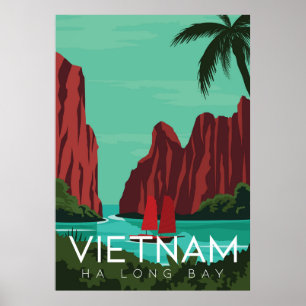 Poster Baie de Vietnam Ha long
