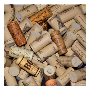 Poster Baie de Vins Corks