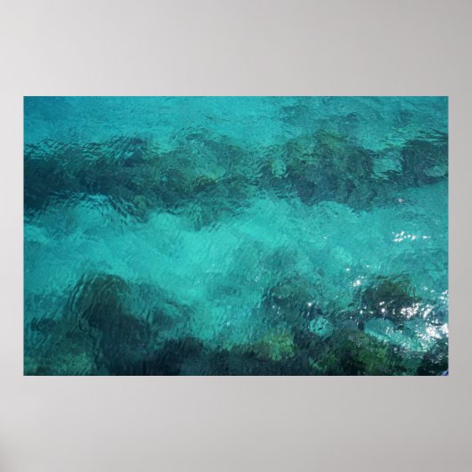 Poster Baie d'eau (Devant)