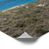 Poster Baie des Îles Vierges Imprimer (Coin)