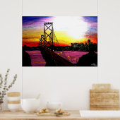 Poster Baie d'Oakland (Cuisine)