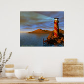 Poster Baie du phare (Cuisine)