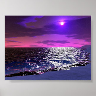 Poster Baie du soleil