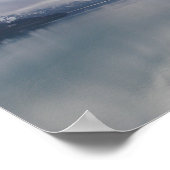 Poster Baie Glacier Alaska (Coin)