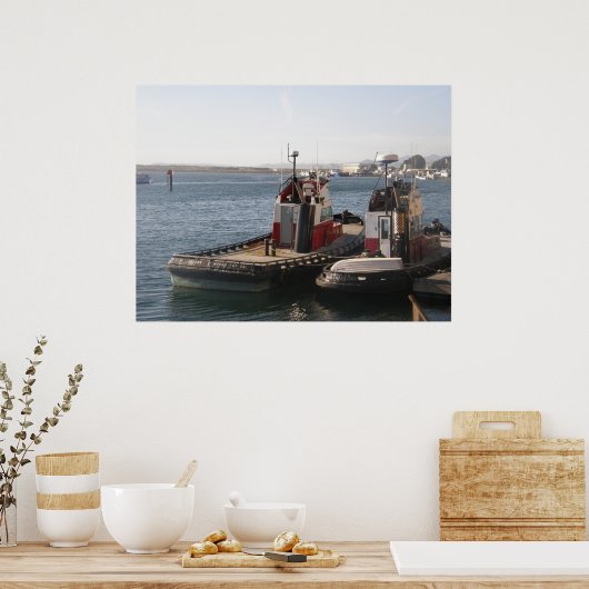 Poster Baie Morro CA (Cuisine)