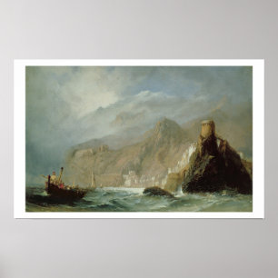 Poster Baie rocheuse