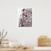 Poster baie rouge (Cuisine)