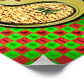 Poster Baies et chèvre métallique (Coin)