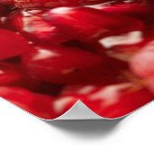 Poster Baies rouges saines et nutritives (Coin)