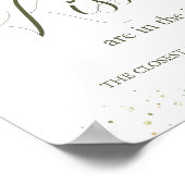 Poster Baies Rouges Verdure Combien de Bisous dans le Pot (Coin)