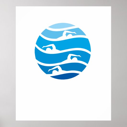 Poster baignade (Devant)