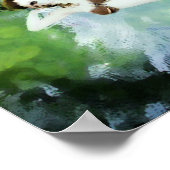 Poster Baignade avec Saumon (Coin)