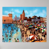 Poster Baignade Dans Le Lagon (Devant)