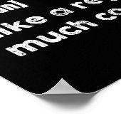 Poster Baignade Garçon drôle Définition Siwmmer (Coin)