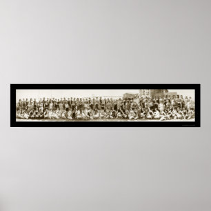 Poster Baigner la photo 1927 de défilé de beauté