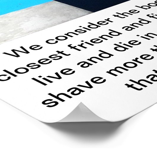 Poster Baigneurs (Coin)