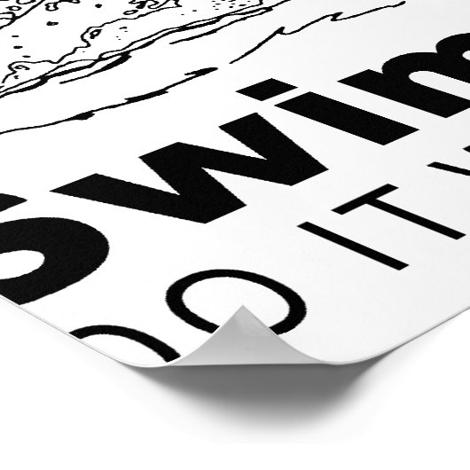 Poster Baigneurs (Coin)