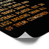 Poster Baigneuse forte pour jeunes athlètes (Coin)