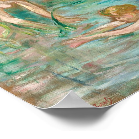 Poster Baigneuses | Berthe Morisot (Coin)