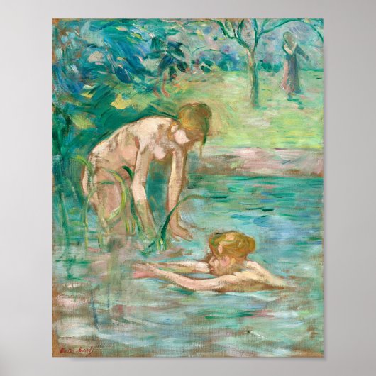 Poster Baigneuses | Berthe Morisot (Devant)