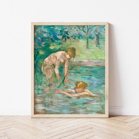 Poster Baigneuses | Berthe Morisot