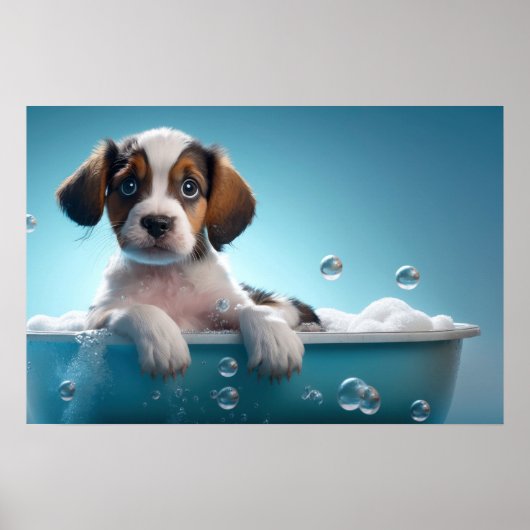 Poster Baignoire Puppe (Devant)