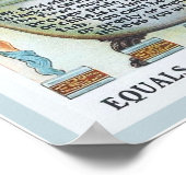 Poster Baignoire vintage Bain Encouragement Sapolio Ad (Coin)