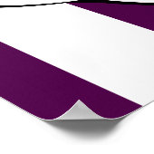 Poster Baignoire violet Abstraite Toy Bateau à voile (Coin)