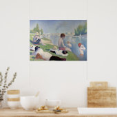 Poster Baignoires à Asnières - Georges Pierre Seurat (Cuisine)