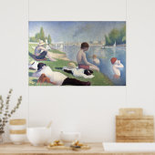 Poster Baignoires à Asnieres, Georges Seurat (Cuisine)