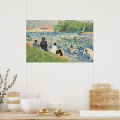 Poster Baignoires à Asnières - Georges Seurat Beaux-Arts (Cuisine)