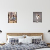 Póster Bailarinas frente a la ventana y Arabesco (Chambre à coucher)