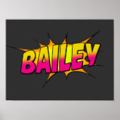 Poster Bailey (Devant)