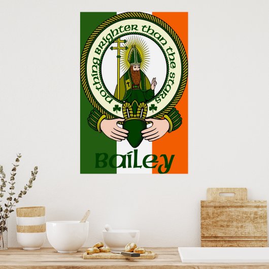 Poster Bailey Clan Motto (Cuisine)