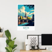 Poster Bain 10 (Bureau à domicile)