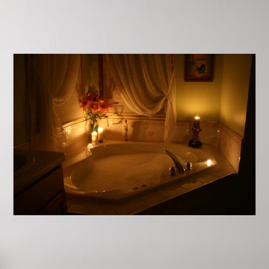 Poster Bain à bulles (Devant)