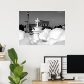 Poster Bain à bulles (Bureau à domicile)