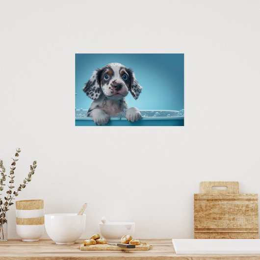 Poster Bain à remous (Cuisine)