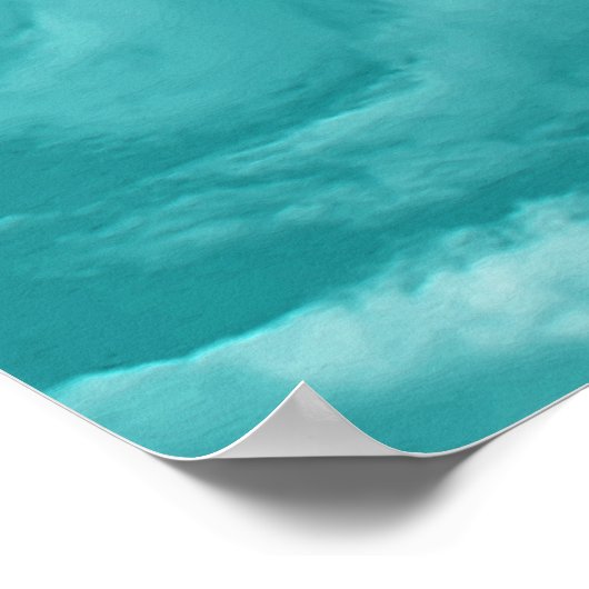 Poster Bain à remous dans la mer.... (Coin)