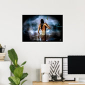 Poster Bain clair de lune (Bureau à domicile)