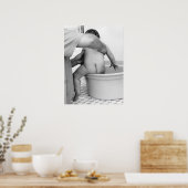Poster Bain de bébé (Cuisine)