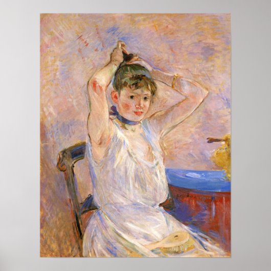 Poster Bain de Berthe Morisot (Devant)