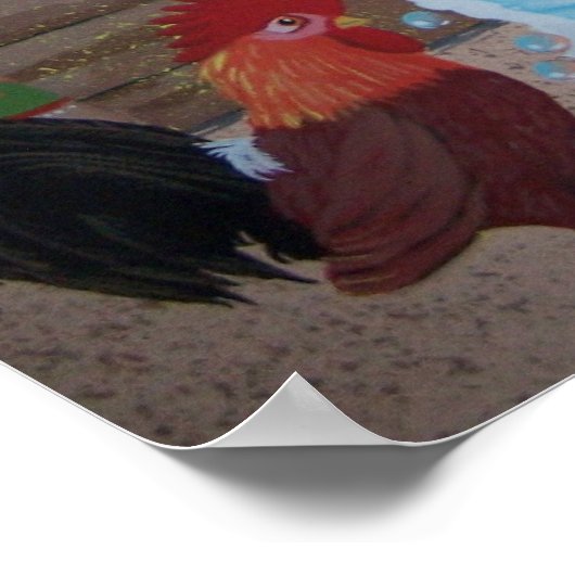 Poster bain de porc (Coin)