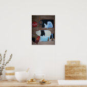 Poster bain de porc (Cuisine)