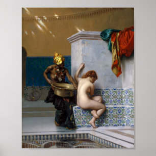 Poster Bain maure Jean-Léon Gérôme