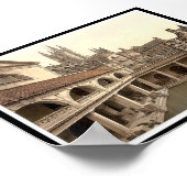 Poster Bains romains et abbaye, Bath, Angleterre (Coin)